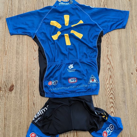 WALMART Lightweight Short Sleeve Jersey Set Men Medium by Champion System - Picture 2 of 4